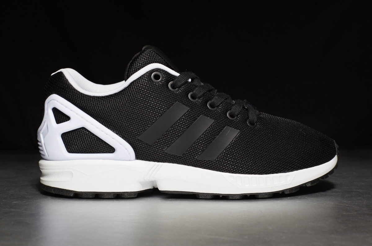 adidas zx black and white