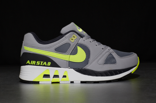 Nike Air STAB – Cool Grey / Volt / Wolf Grey / Anthracite
