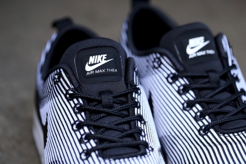 Nike W Air Max Thea KJCRD - Black / White / Metallic Silver